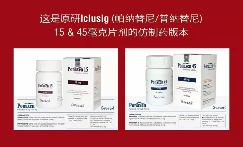 普纳替尼(Iclusig)最新说明书介绍